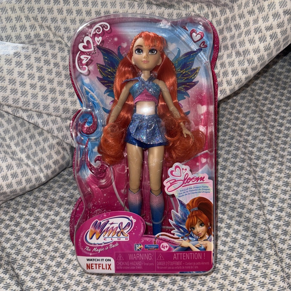 Winx Club Bloom 11.5-Inch Fairy Doll Bloom